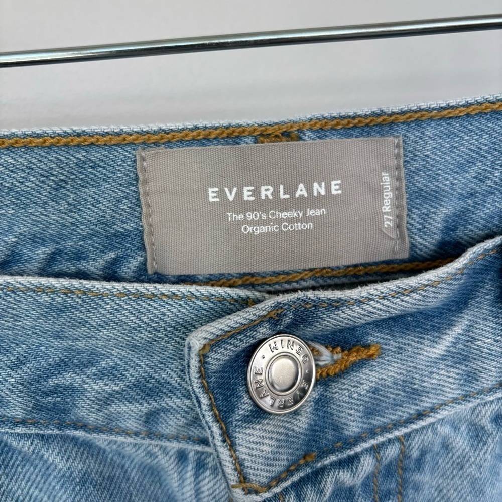 Everlane The Curvy 90s Cheeky Straight Jeans Size 27 Ankle - Picture 2 of 8